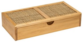Allegre bambusz fürdőszobai rendszerező, 28 x 6 cm - Wenko