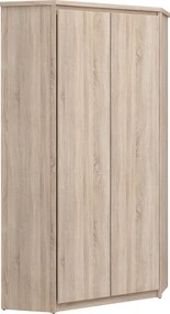 Sarokszekrény 2D, sonoma tölgy, NORTY TYP 27
