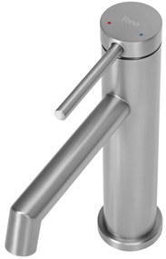Fürdőszobai csaptelep Rea Foss Nickel Brush Low