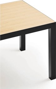 Étkezőasztal tölgyfa asztallappal 75x180 cm Alma – Teulat