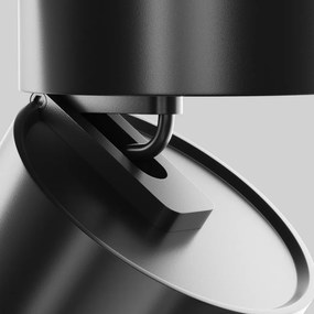 TR007-1-12W3K-B-1 ONDA Alumínium Sín lámpafej Fekete Színű LED 12 W 3000 Kelvin 780 Lumen IP20