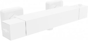 Mexen Cube termosztatikus zuhanycsapok, Fehér - 77200-20