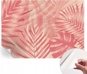 Modern öntapadós fali fotótapéta Trópusi levelek 208x146 cm