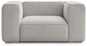 Világosszürke fotel Zephyr – Bobochic Paris