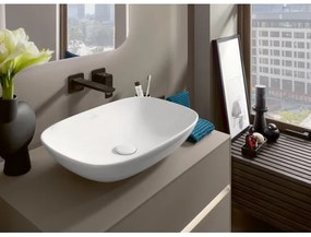 Villeroy & Boch 4A490101 - Pult fölé helyezhető mosdó LOOP&FRIENDS 56x38 cm kerámia/fehér