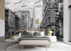 Gario Fotótapéta New York taxi Anyag: Vlies, Méret: 100 x 70 cm