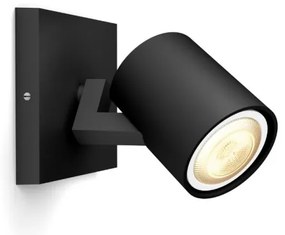 Philips - LED Dimmelhető spotlámpa Hue RUNNER 1xGU10/4,2W/230V + távirányító fekete