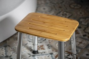 Sapho, fürdőszobai ülőke, bambusz, AE865