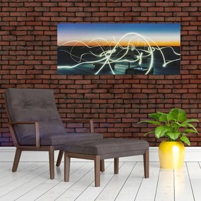 Kép - kilátás az égre a tetőről (120x50 cm)