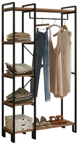 Rex Atlantic Pine and Black ruhaállvány