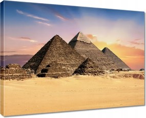 Vászonkép 80x60 Egyiptomi piramisok