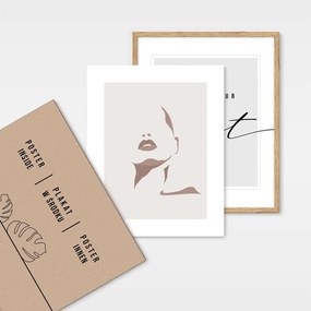 Kép szett 3 db-os 42x52 cm – knor