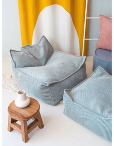 Mentazöld kordbársony gyerek babzsákfotel Chair – Wigiwama