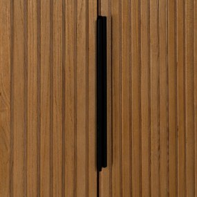 Natúr színű ruhásszekrény kőrisfa dekorral 104x203 cm – Ixia