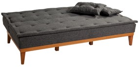 Háromszemélyes kanapé Fiorucci (antracit). 1072092