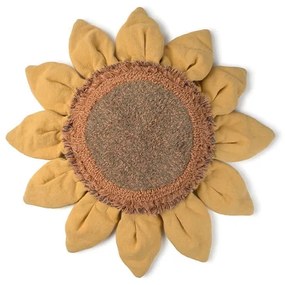 Pamut gyerek párna 90x90 cm Sunflower – Lorena Canals