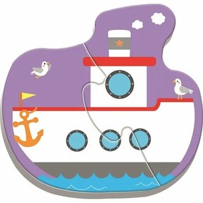Trefl Baby puzzle szállító járművek, 8 darab