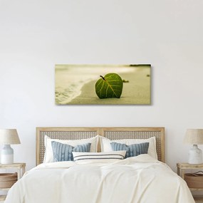 Kép egy levél a homokban (120x50 cm)