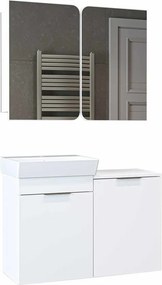 Dubai mosdószekrény, fehér, 92,2 cm – TR283VLN1126
