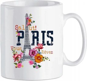 Bögre színes nyomtatás Párizs Kerámia 330 ml