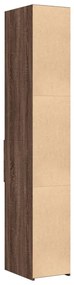 vidaXL barna tölgy színű szerelt fa magasszekrény 30 x 42,5 x 185 cm