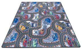Play Race Track gyerekszőnyeg, 160 x 240 cm - Hanse Home