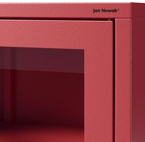 LUIGI vitrin, 500 x 1800 x 350 mm, Modern: piros