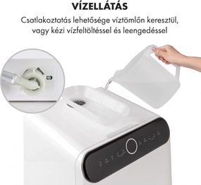 Klarstein Oceana, mosogatógép, 860 W, F energiahatékonysági osztály, szabadon álló, beépítés nélkül, fehér