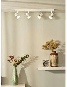 Lucide 17990/20/31 - LED spotlámpa TWINNY-LED 4xGU10/4,5W/230V fehér 63 cm