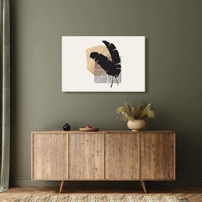 Kép - Absztrakció trópusi levelekkel N⁰4 (90x60 cm)
