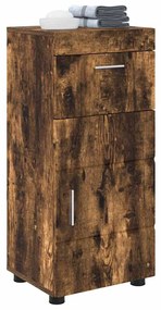 Fürdőszoba Székény TULUM Füstölt tölgy 37 x 31,5 x 82 cm