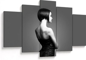 Egy elegáns nő képe (150x105 cm)
