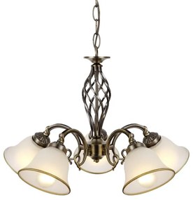 Globo 60208-5 - Csillár láncon ODIN 5xE27/60W/230V