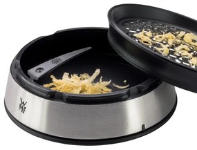 WMF - gyömbérreszelő, átmérő 9 cm, rozsdamentes acél/fekete