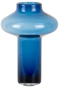 Kék üveg váza (magasság 37 cm) Asombroso – PT LIVING