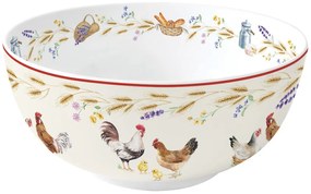 Porcelántál 23cm, Country Life