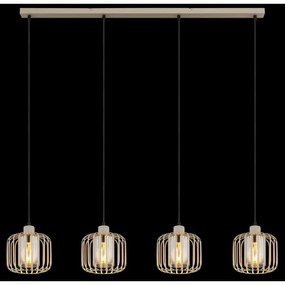 Globo 15758-4H - Kábeles csillár ALFRED 4xE27/40W/230V