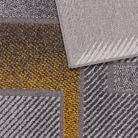 Okkersárga-szürke szőnyeg 160x230 cm Meteo – FD