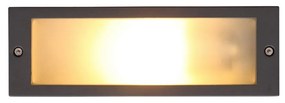 Nowodvorski INA kültéri beépíthető lámpa, szürke, E27 foglalattal, 1x18W, TL-4907