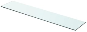 70x15 cm átlátszó panel üvegpolc