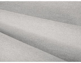 Világosszürke kárpitozott ágyneműtartós franciaágy ágyráccsal 200x200 cm Casey – Mazzini Beds