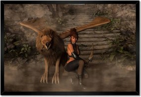 Poszterek keretben 60x40 Várakozás az eljövetelre