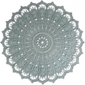 Fából készült falikép – Mandala, a béke virága | KLAROT
