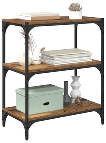 Könyvespolc Régi fa 60 x 33 x 71 cm Faanyag