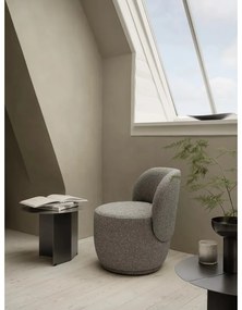 Szürke buklé fotel KUON – Blomus