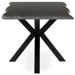 Étkezőasztal 180×90 cm, MDF, Szürke Tölgy. HT-F4618 GREY