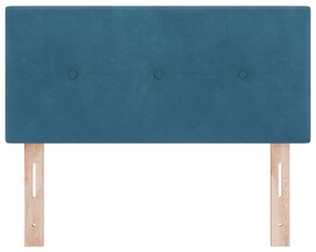 Fejtámla Gombos Tűzött Sötétkék 90 cm Párna