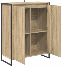 Cipőszekrény tárolóval ajtóval Sonoma 79 x 36 x 100 cm Faanyag
