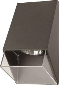 Kültéri kerti fali lámpa sötétszürke háromszög IP54 Su-ma