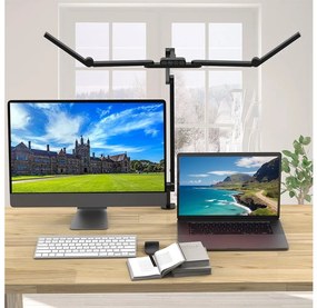 Brilagi - LED Dimmelhető flexibilis asztali lámpa VARIO LED/24W/230V 3000-6500K fekete